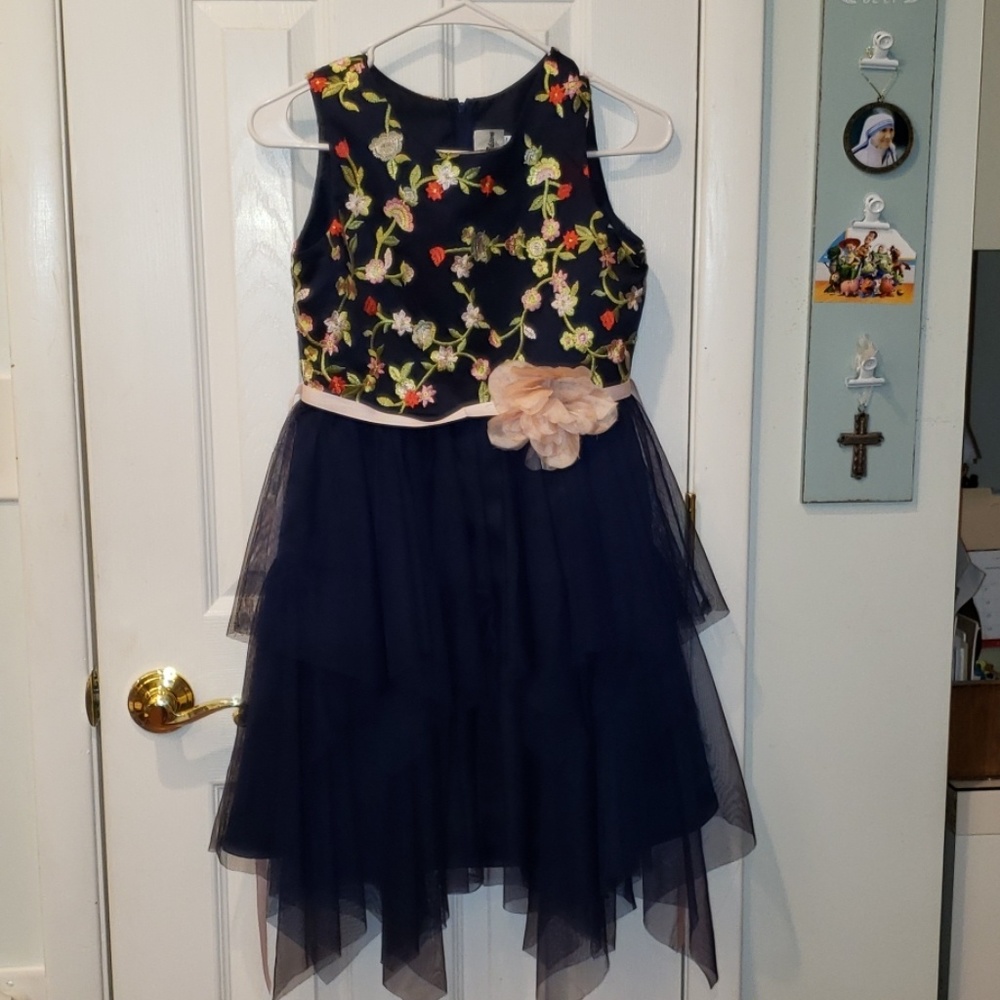 girls formal floral dress